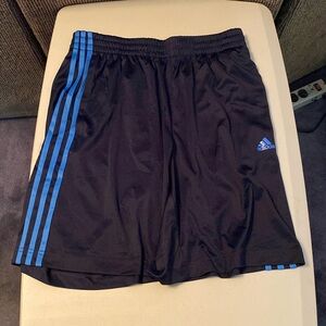 Adidas Climalite shorts. Color: Navy/Blue. Size: S